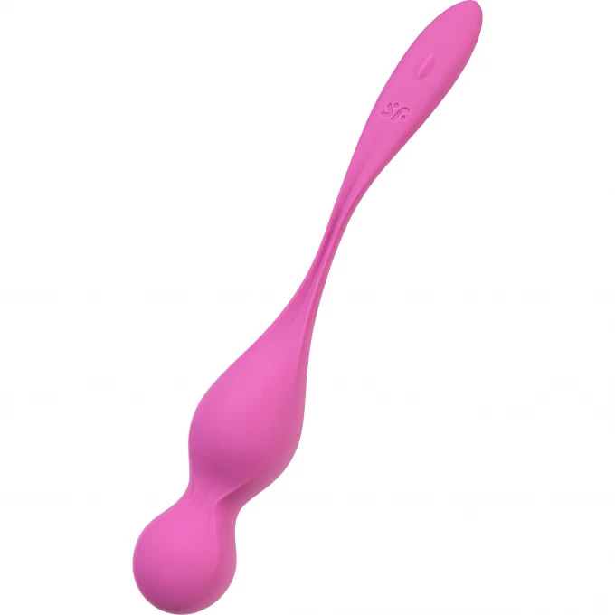 вагинальные шарики с вибрацией satisfyer love birds 1 connect app, розовый, 22,2 см в Воронеже