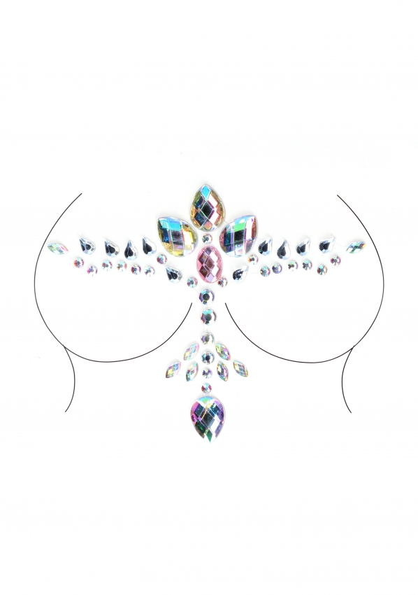 стикер - наклейка dazzling cleavage  bling sticker в Воронеже