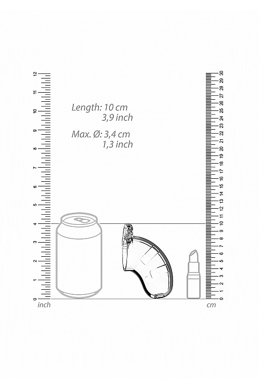 мужской пояс верности со стимулятором уретры cock cage model 15 chastity 3.5" в Воронеже