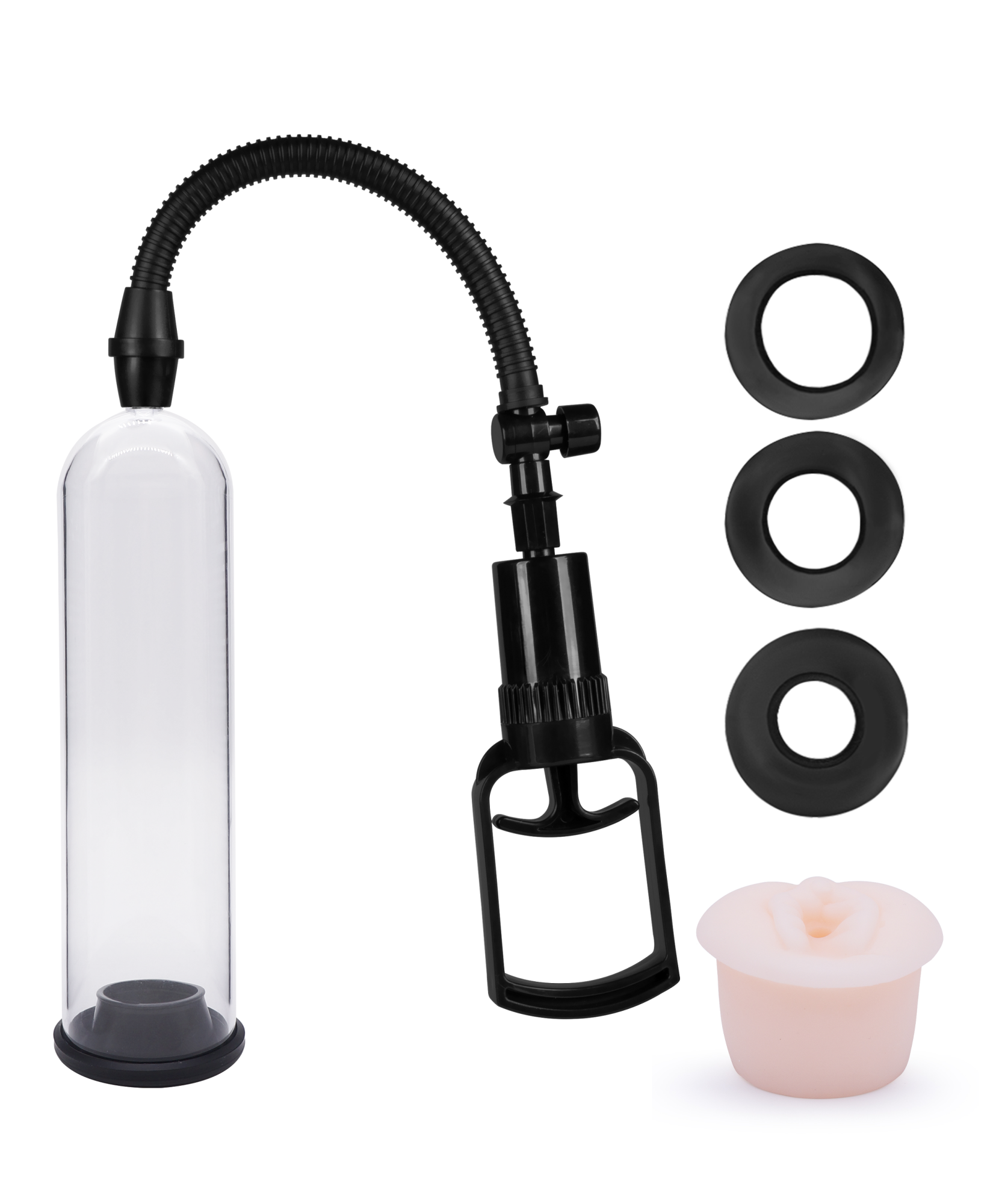 вакуумная помпа со сменными насадками discovery light rider 6913-01lola в Воронеже