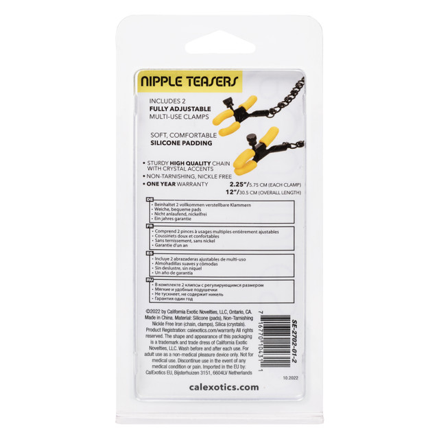 металлические зажимы для сосков с силиконовыми насадками boundless nipple teasers в Воронеже