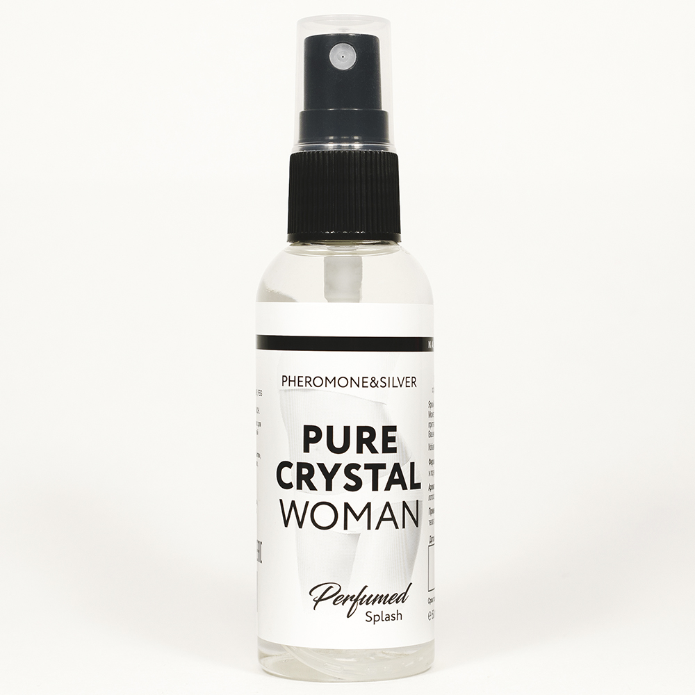 парфюмированный спрей для тела natural instinct  с феромонами женский pure crystal, 50 мл 31066 в Воронеже