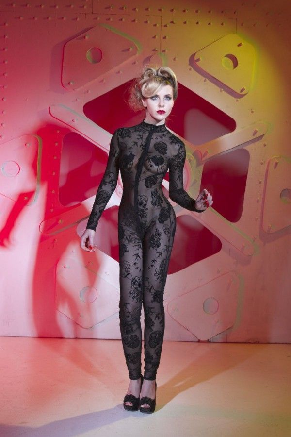 Эротическое комбинезон catanzaro beverly tattoo черный, m в Воронеже