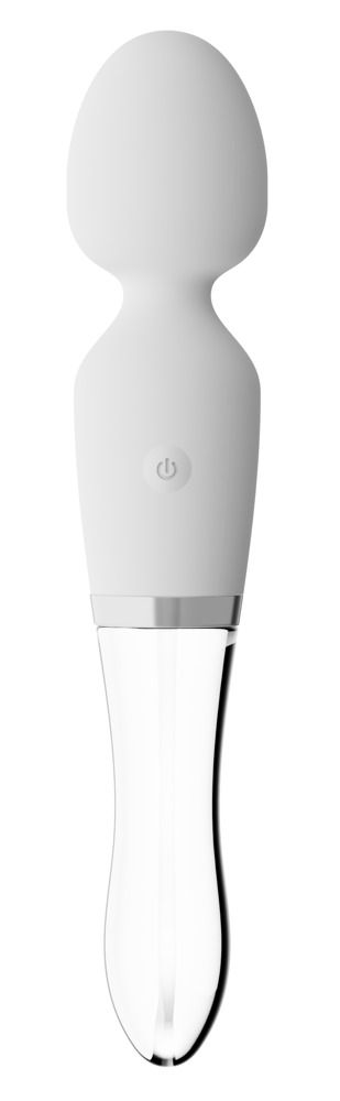 вибромассажер ванд с подсветкой liaison wand led, белый в Воронеже