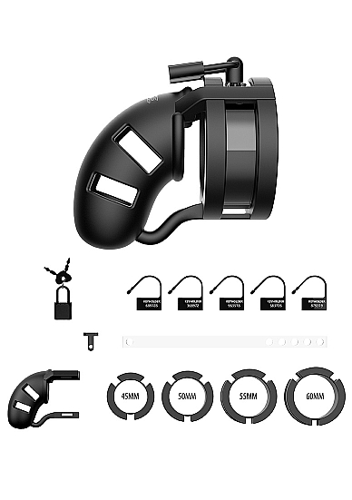 мужской пояс верности sil cage ballsplitter model 18 - chastity - 3.5" в Воронеже