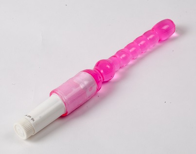 Анальный стимулятор с вибрацией розовый размер-M 47023-MM