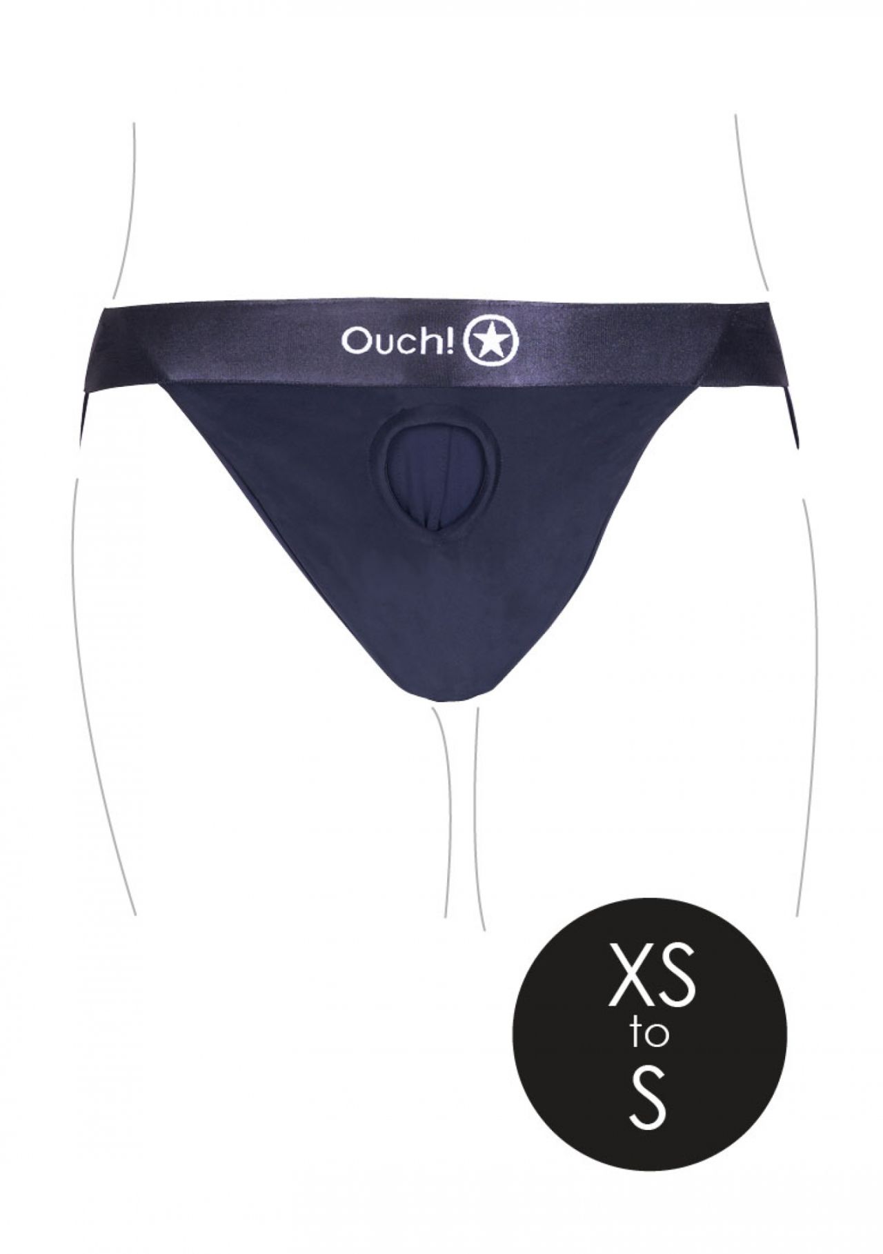 трусики для страпона с вибропулей - xs/s в Воронеже