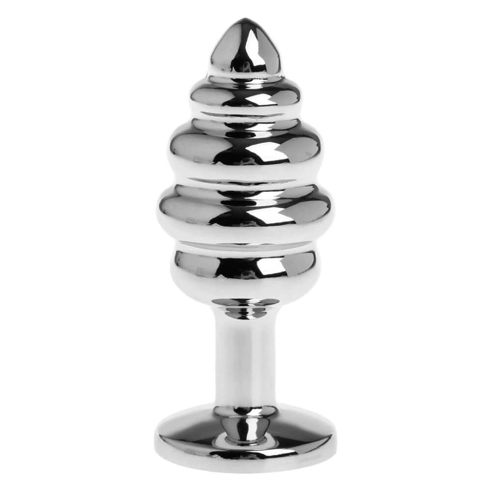 анальная пробка lovetoy rosebud spiral, с прозрачным камнем в Воронеже