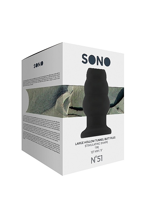 полая анальная пробка-тоннель no51 - hollow tunnel buttplug (large) в Воронеже