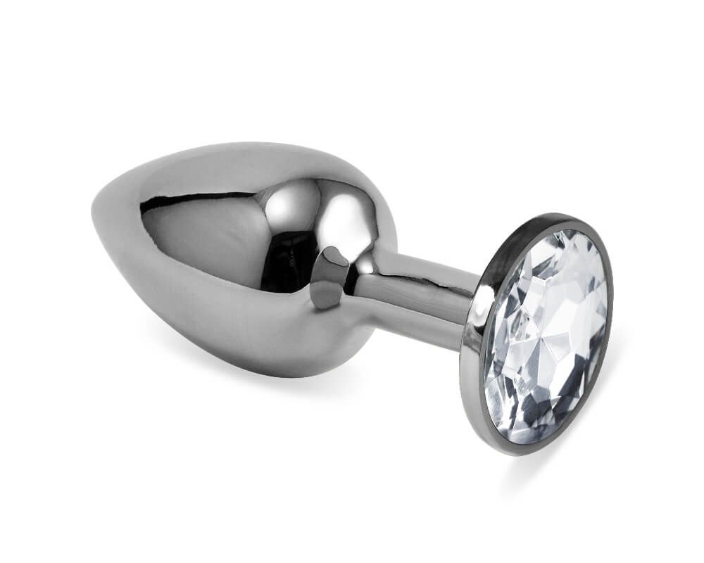 анальная пробка lovetoy малая, с прозрачным камнем в Воронеже