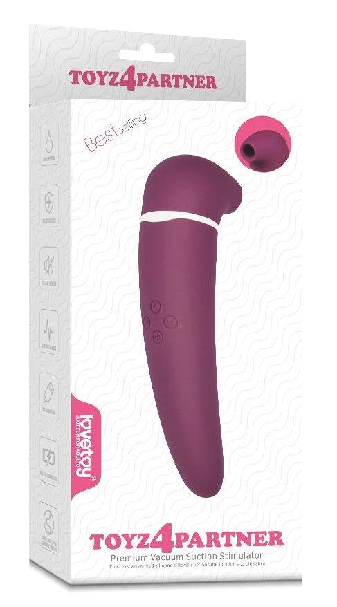 универсальный массажер lovetoy toyz4partner, фиолетовый в Воронеже