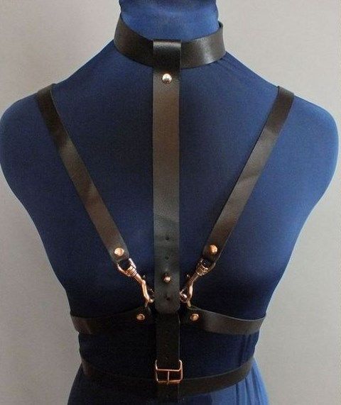 Эротическое бондажный комплект подиум с ошейником, черный в Воронеже