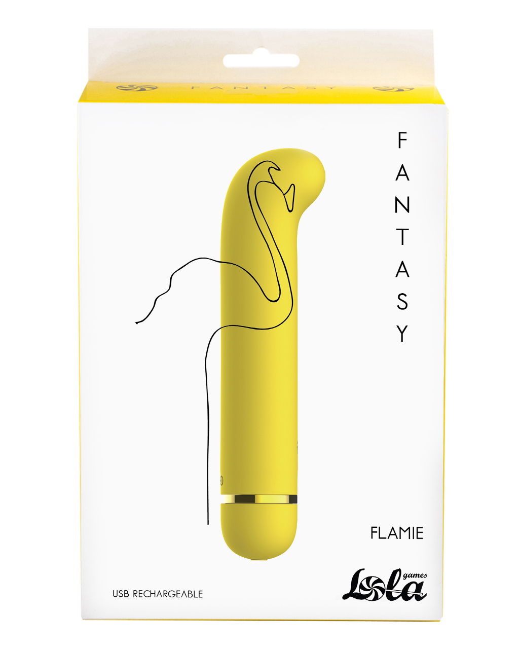 перезаряжаемый вибратор fantasy flamie yellow 7912-01lola в Воронеже
