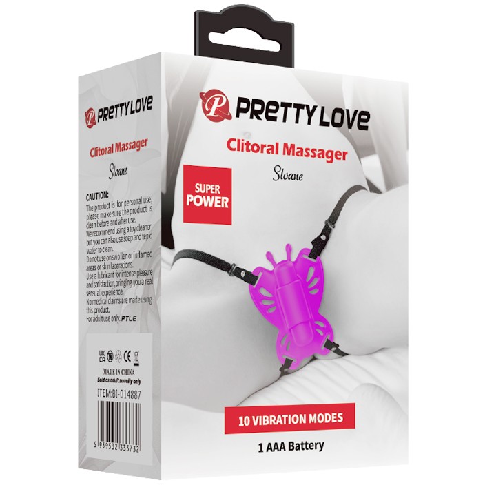 стимулятор клитора - бабочка на ремешках sloane в Воронеже