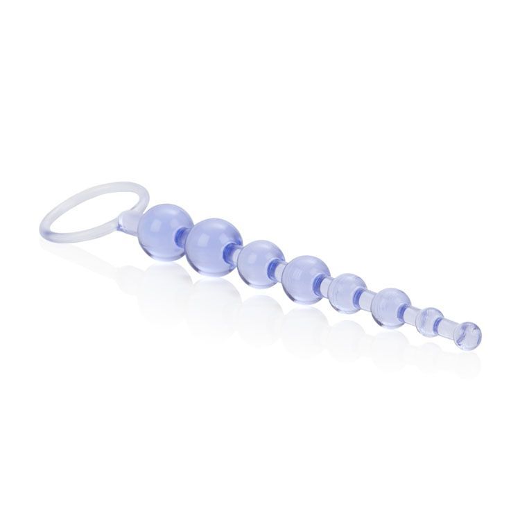 анальные бусы california exotic novelties first time love beads, фиолетовые в Воронеже