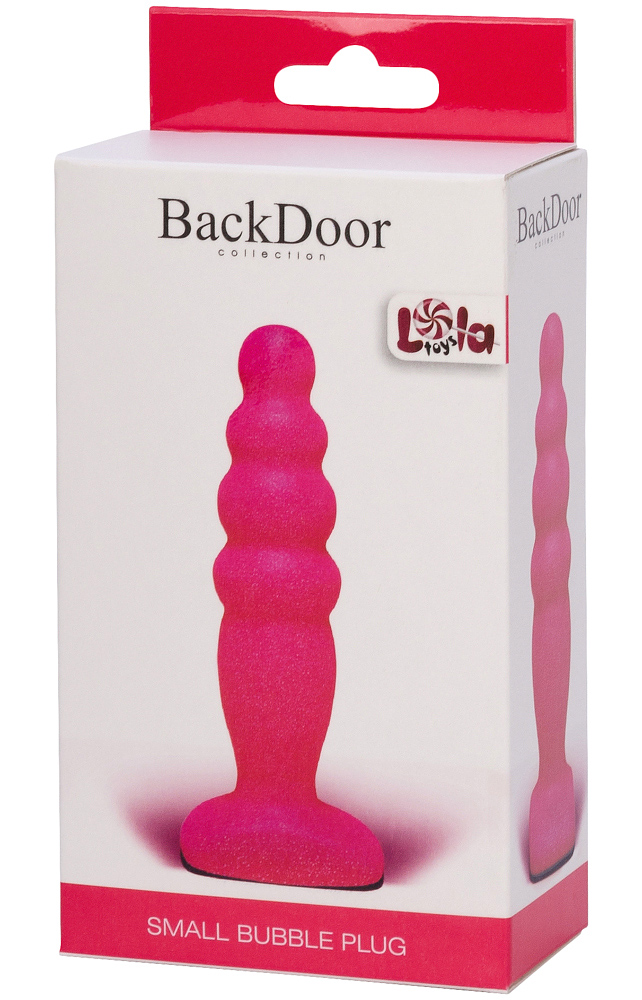 анальный стимулятор small bubble plug pink 511587lola в Воронеже