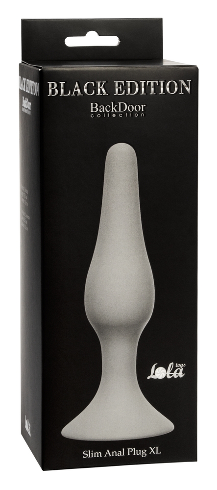 анальная пробка slim anal plug xl grey 4204-03lola в Воронеже