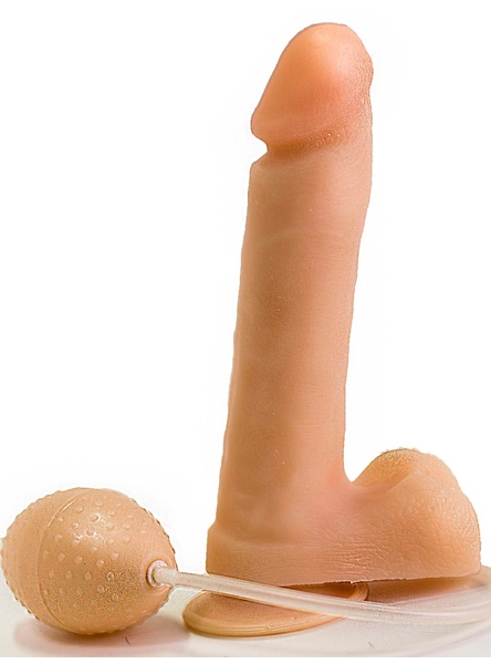 фаллоимитатор - реалистик на присоске с грушей 181500ru в Воронеже