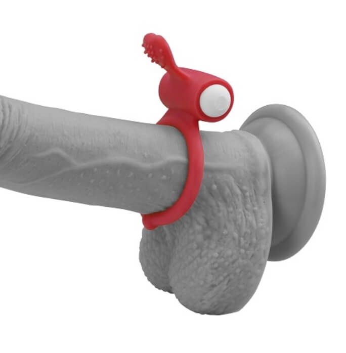 эрекционное виброкольцо lovetoy power heart, красное в Воронеже