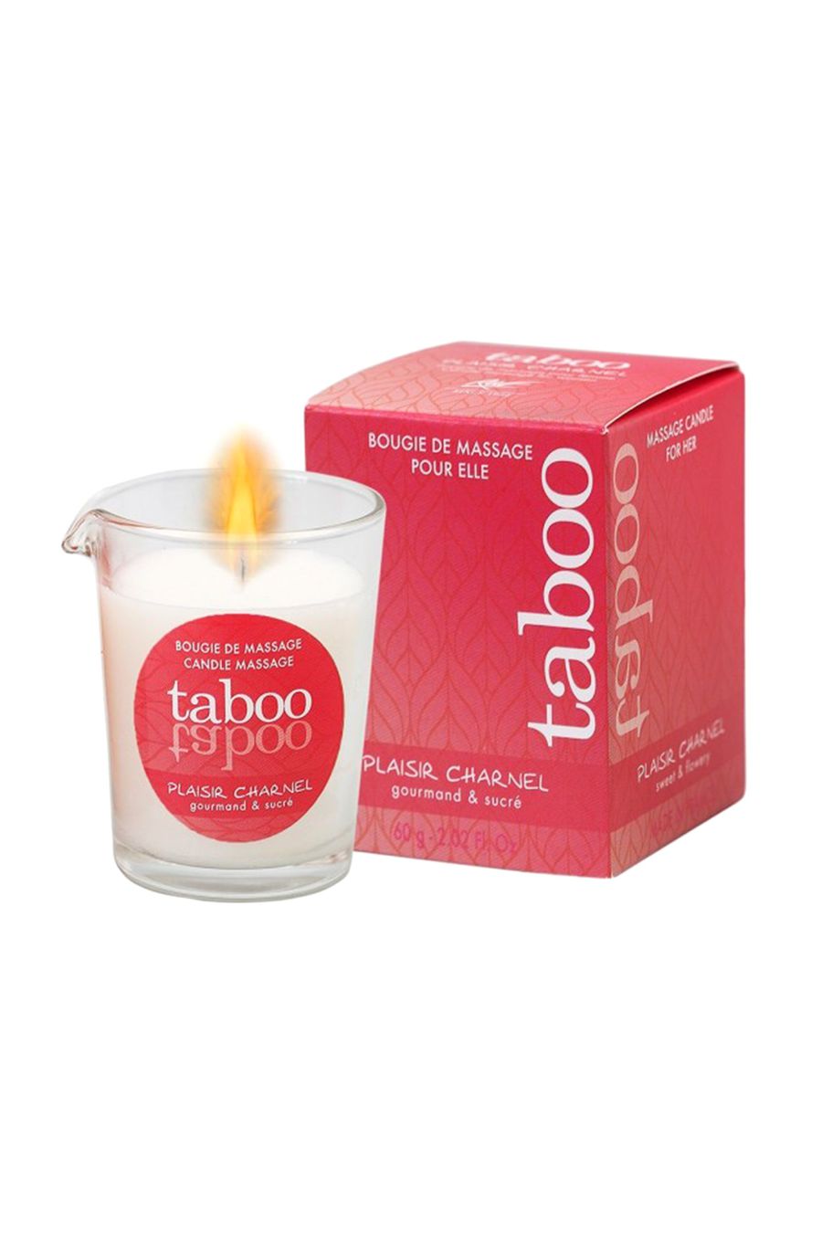 массажное аромамасло для женщин ruf taboo плотское удовольствие(plaisir charnel), цветок какао, 60мл в Воронеже