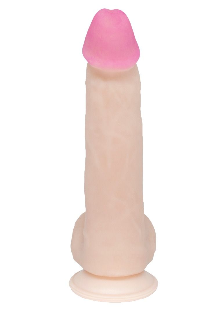 фаллоимитатор на присоске lovetoy неоскин 21 см, телесный в Воронеже