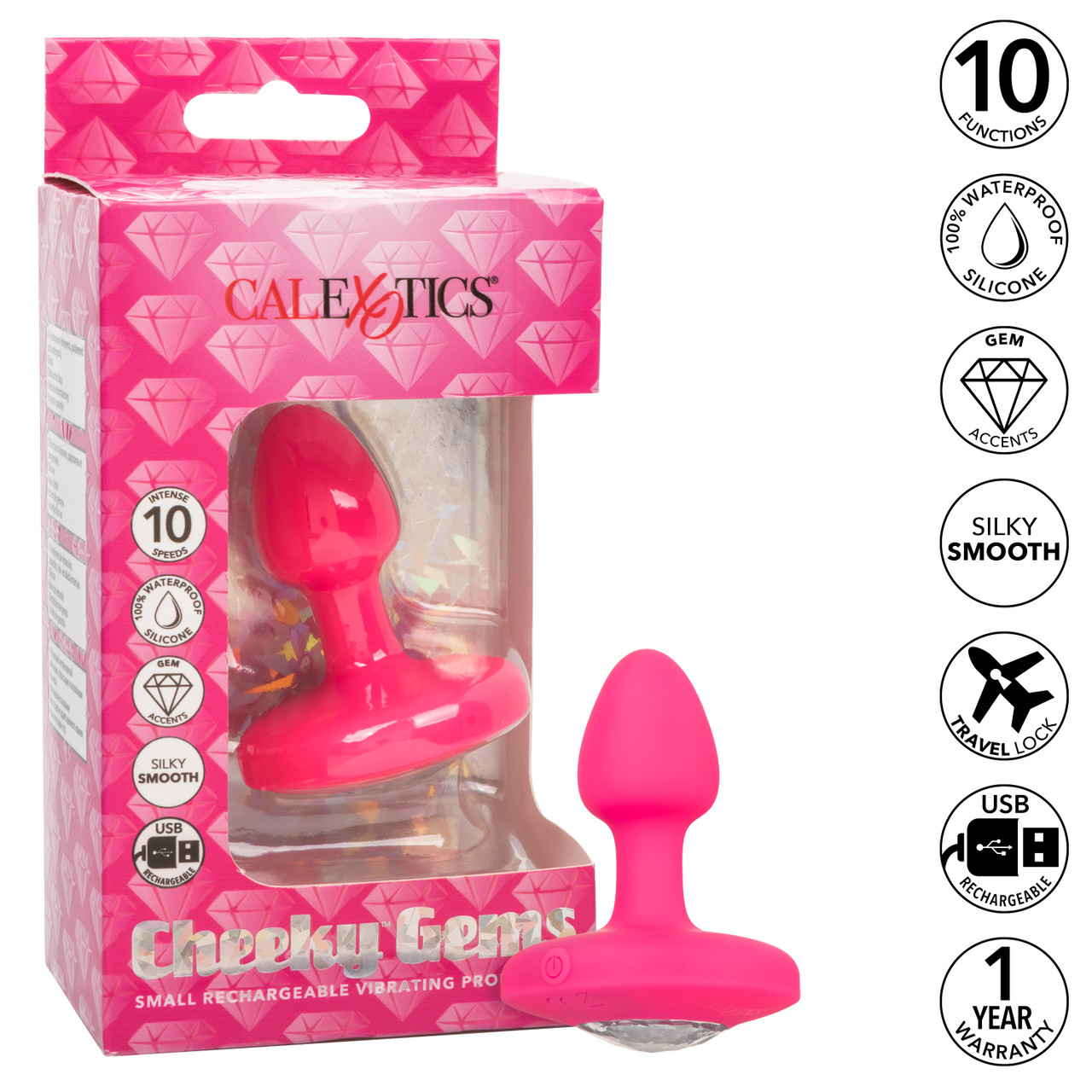 перезаряжаемая анальная вибропробка cheeky gems small rechargeable vibrating probe в Воронеже