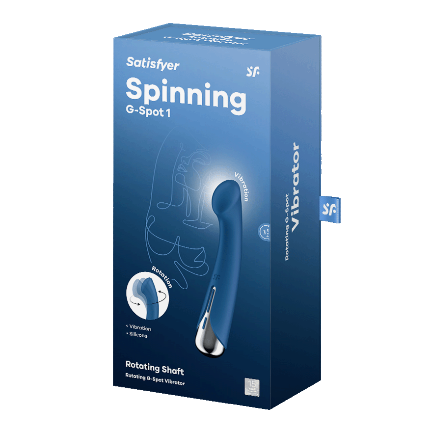 Вибратор Satisfyer Spinning G-Spot 1 blue 048765SA