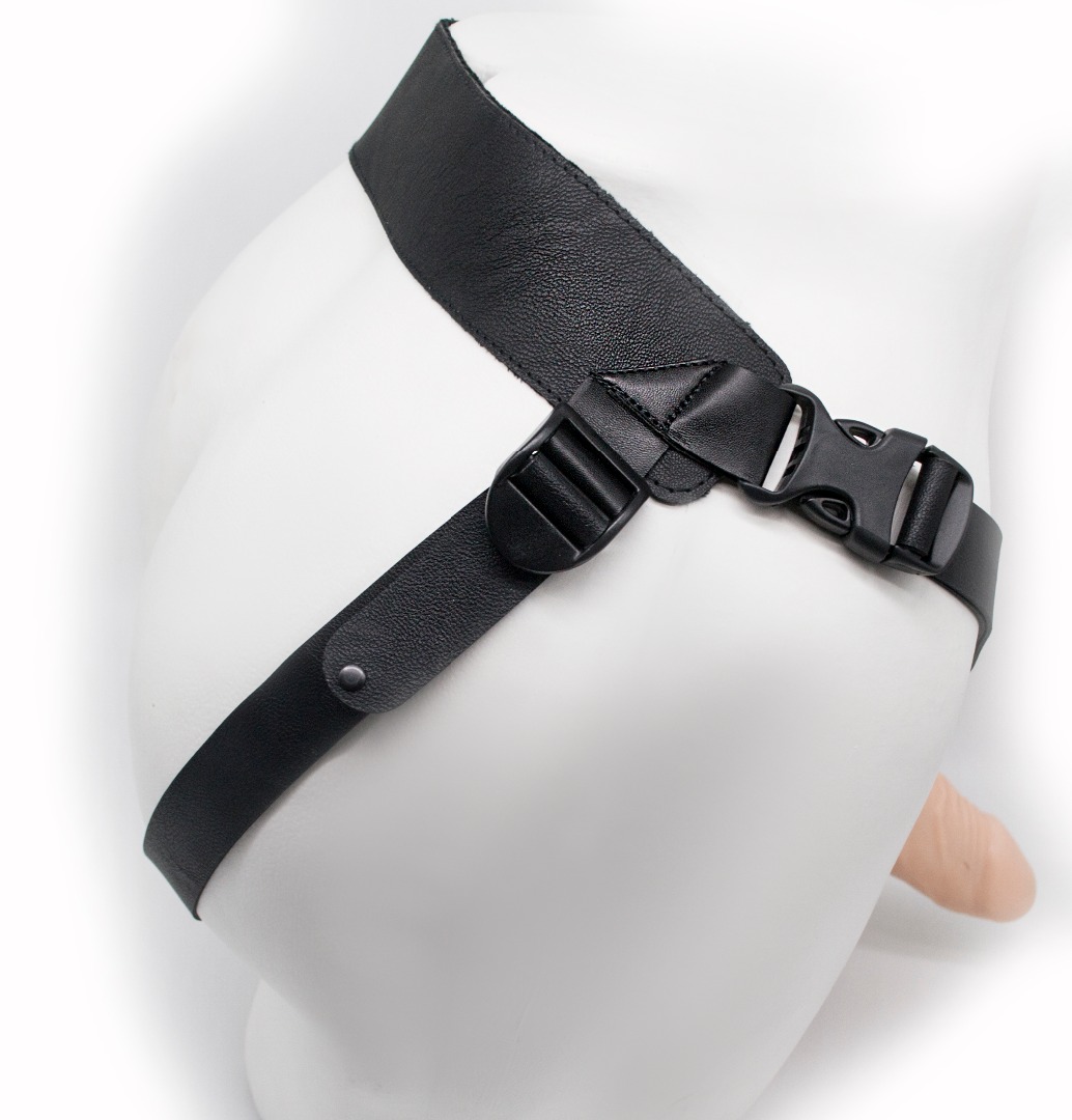 фаллоимитатор поясной пустотелый с бандажом 7407/3ru в Воронеже