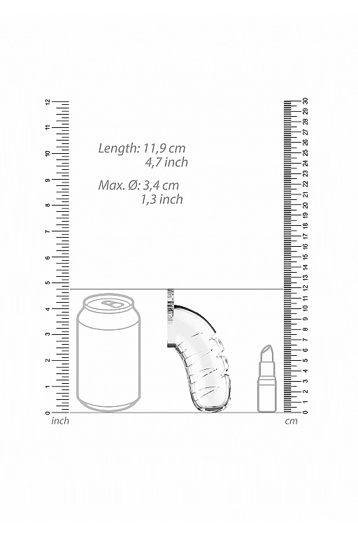 мужской пояс верности со стимулятором уретры cock cage model 16 chastity 4.5" в Воронеже