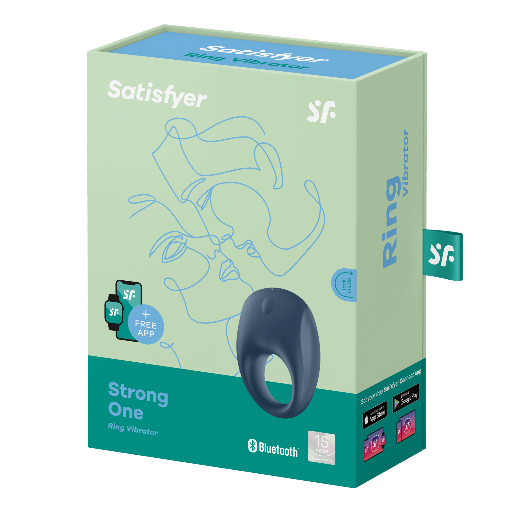 Эрекционное кольцо  Satisfyer Strong One с возможностью управления через приложение