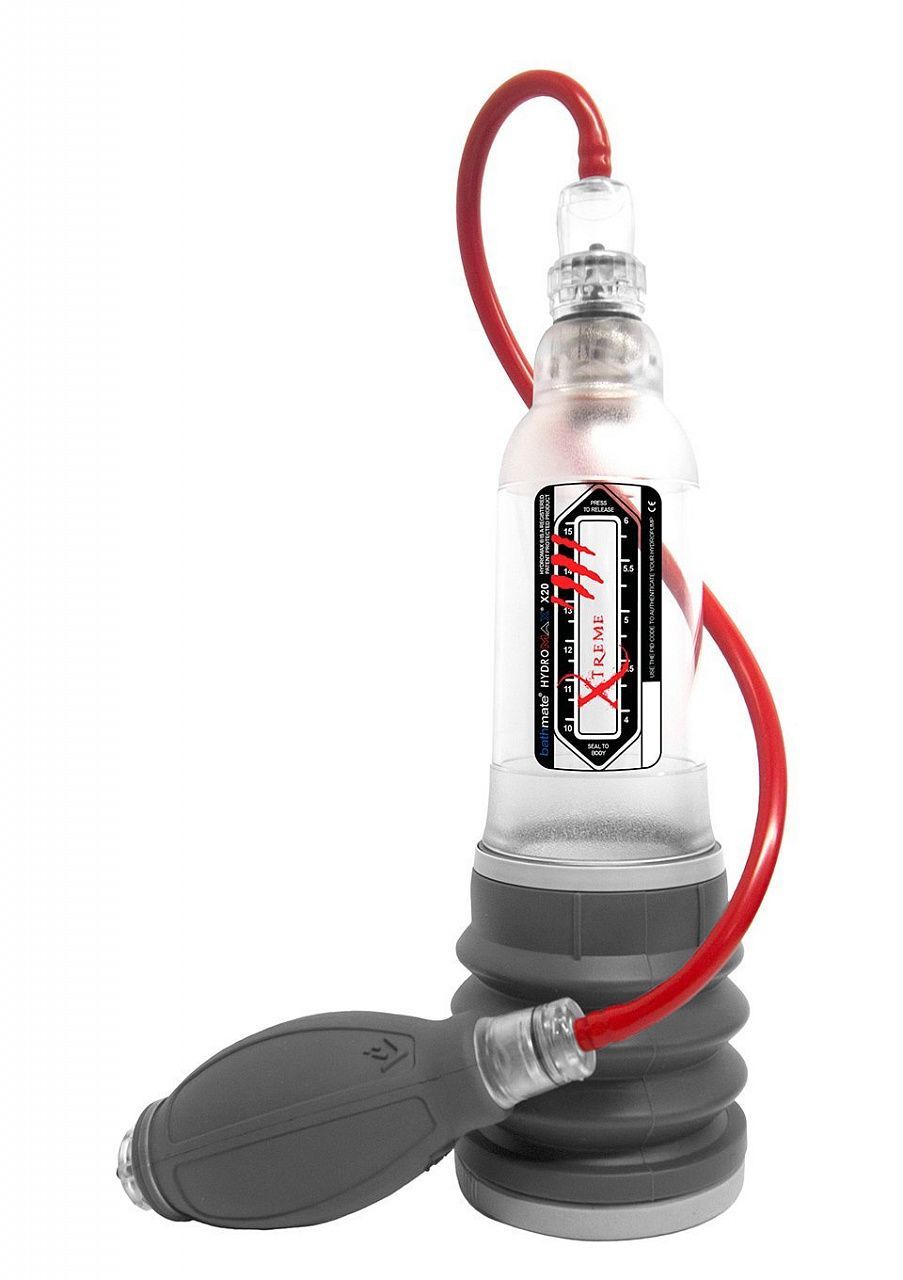 гидропомпа bathmate hydromax x20 xtreme, прозрачная в Воронеже