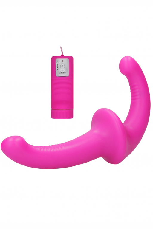 безремневой страпон с вибрацией и пультом управления vibrating silicone strapless strapon в Воронеже