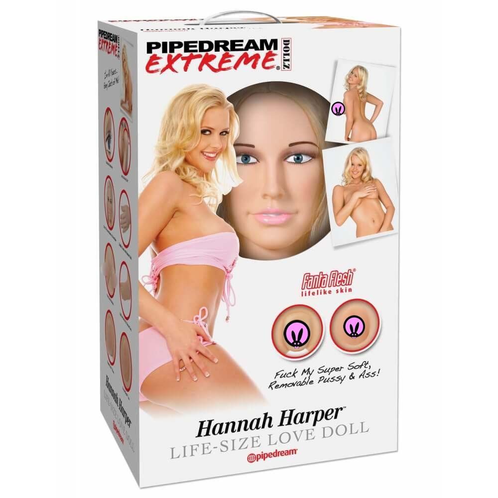 кукла pipedream hannah harper life-size love doll, телесная в Воронеже