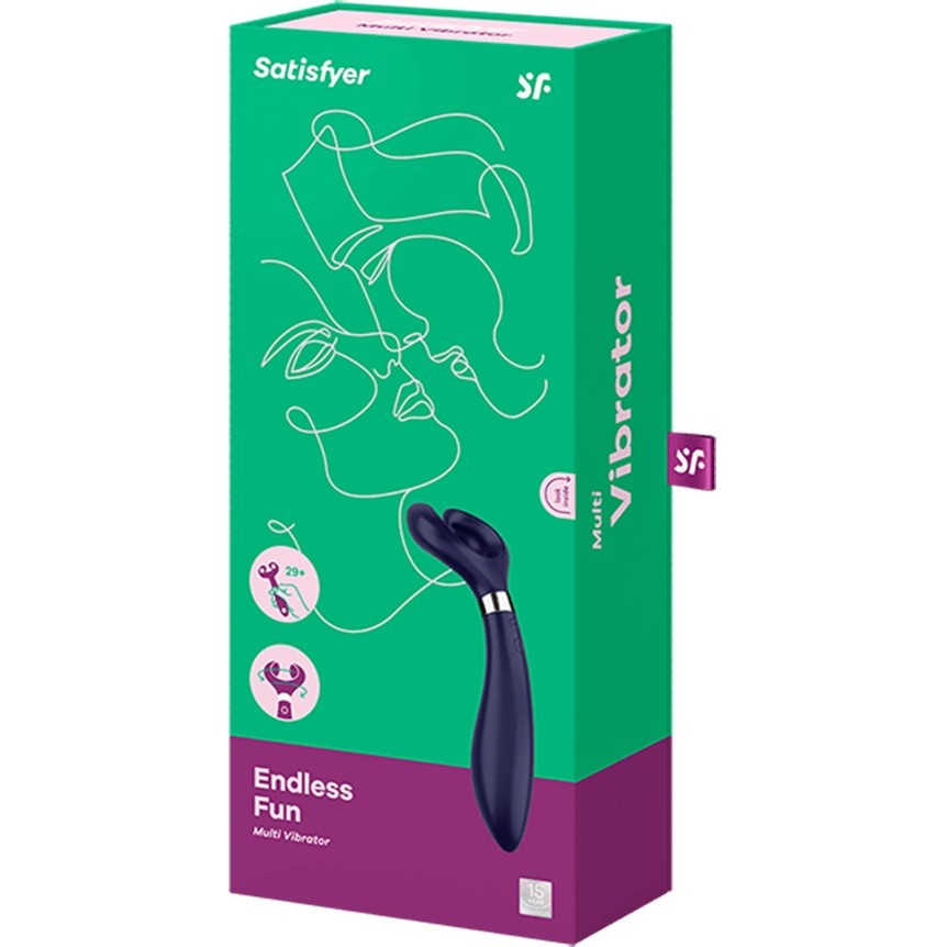 вибромассажер для пары satisfyer endless fun blue 001036sa в Воронеже