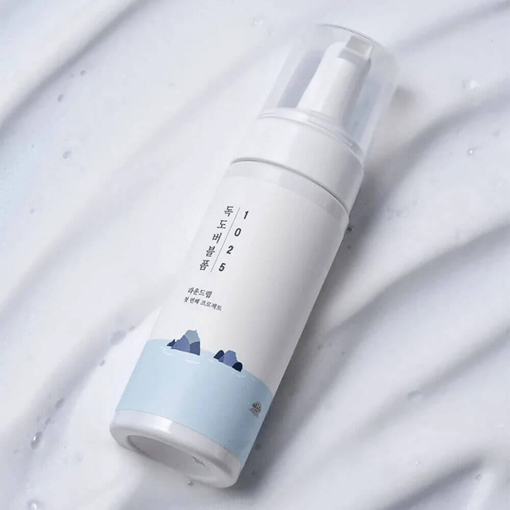 round lab 1025 dokdo bubble foam 150 ml, очищающая пенка-мусс с морской водой 150 мл в Воронеже