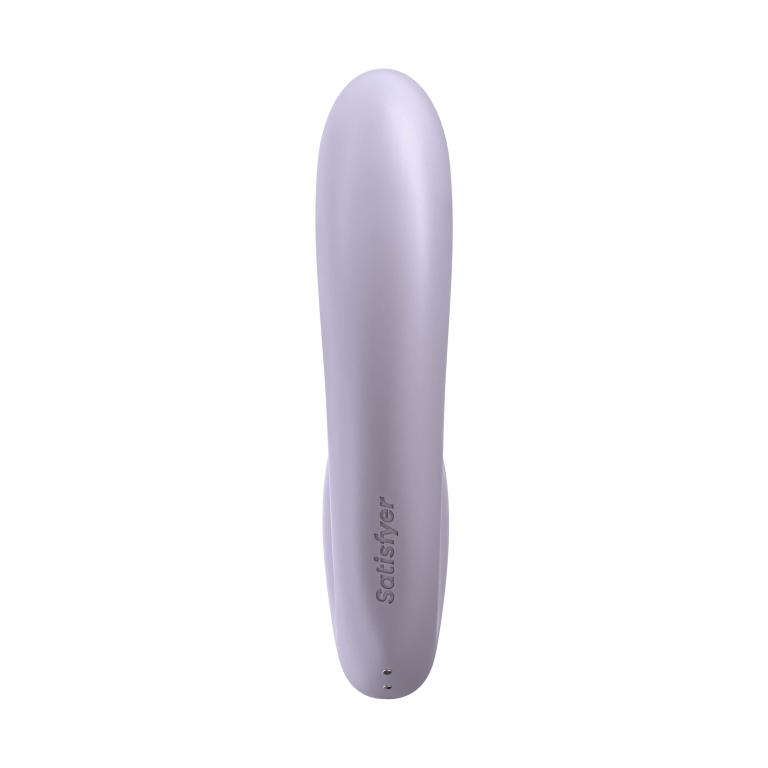 вибратор с вакуумным стимулятором satisfyer sunray с фиксацией формы (лиловый) в Воронеже