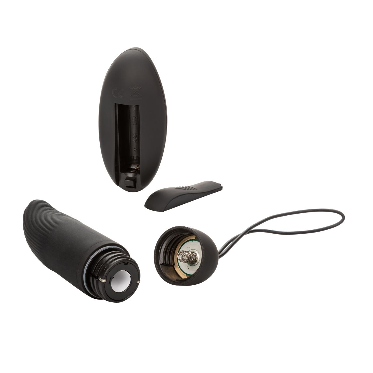 компактный стимулятор точки g с управлением при помощи пульта silicone remote ridged g в Воронеже