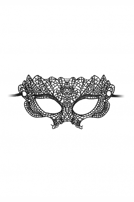 кружевная маска ручной работы на глаза princess black lace mask в Воронеже