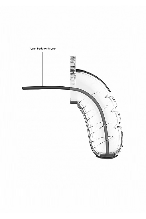 мужской пояс верности со стимулятором уретры cock cage model 16 chastity 4.5" в Воронеже