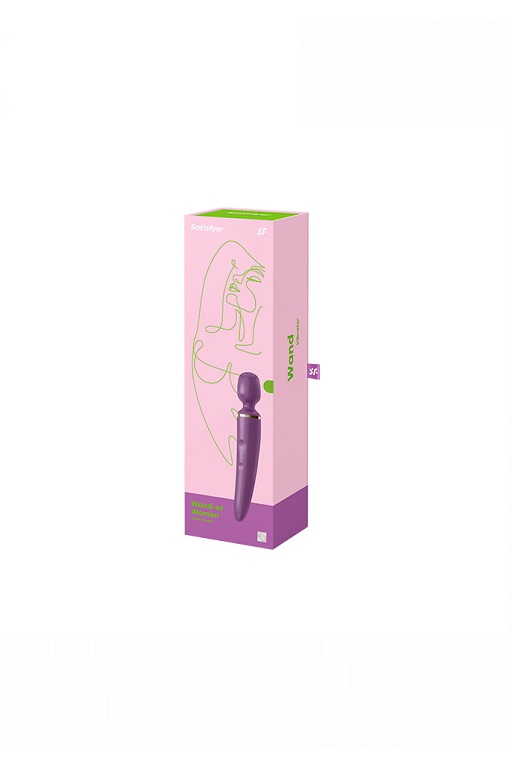 Универсальный вибромассажер Satisfyer Wand-er Woman (Purple/Gold)