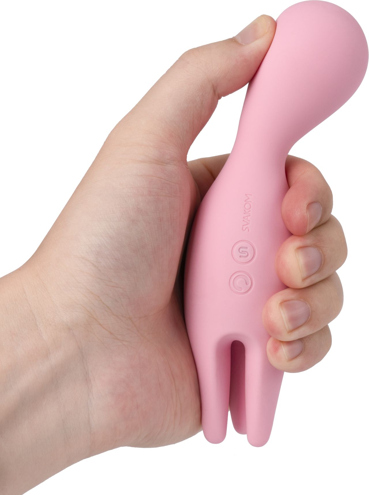 универсальный двусторонний вибростимулятор nymph pale pink в Воронеже