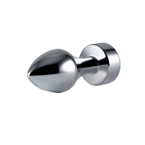 Анальная пробка Lovetoy с прозрачным кристаллом