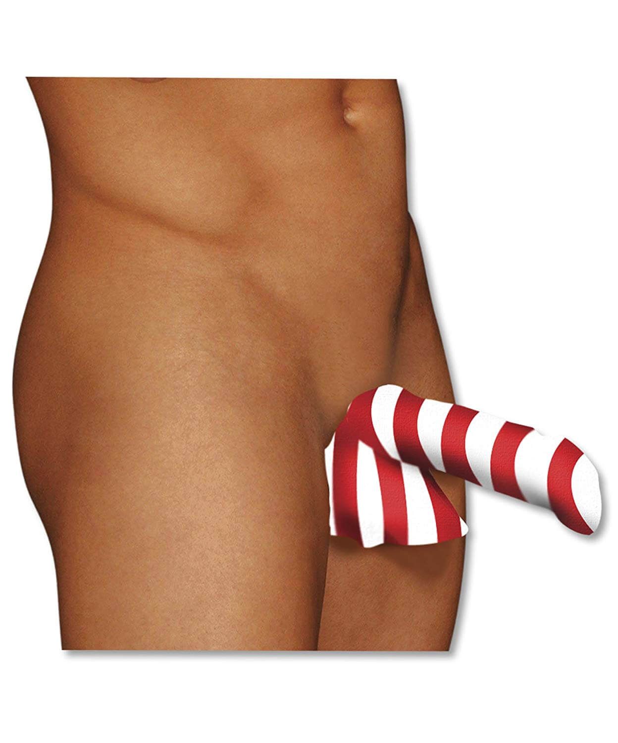 новогодний чулок pipedream the x-mas tuggie, красно-белый в Воронеже