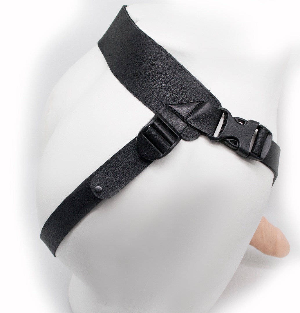 фаллоимитатор поясной пустотелый с бандажом 7414/3ru в Воронеже