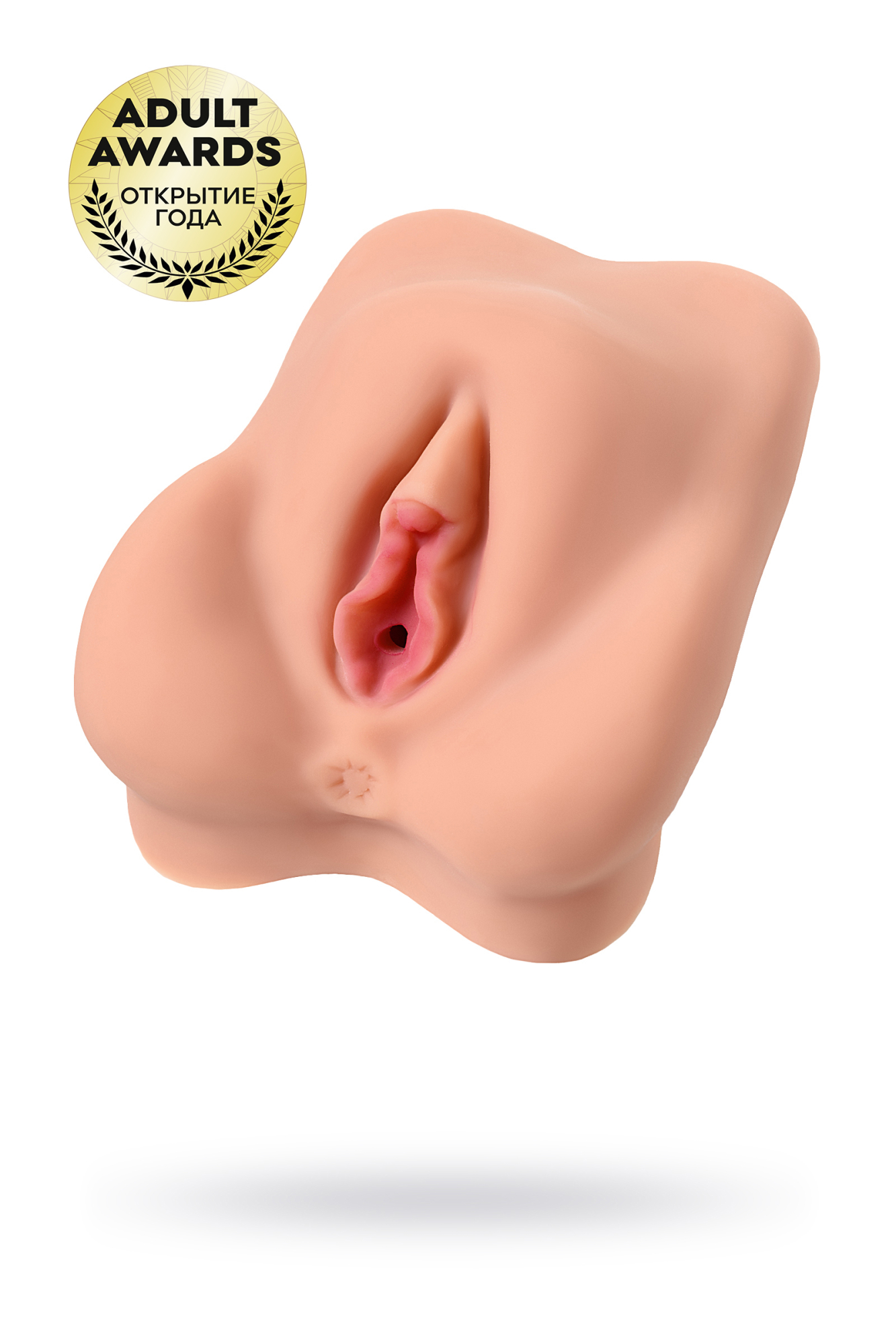 Мастурбатор реалистичный KOKOS Adarashi 2 c двойным слоем, TPR, телесный, 20 см