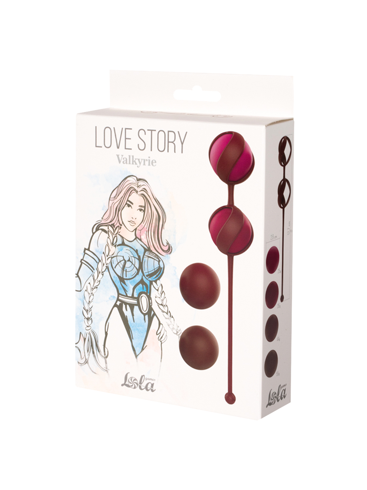 набор сменных вагинальных шариков love story valkyrie wine red 3013-02lola в Воронеже