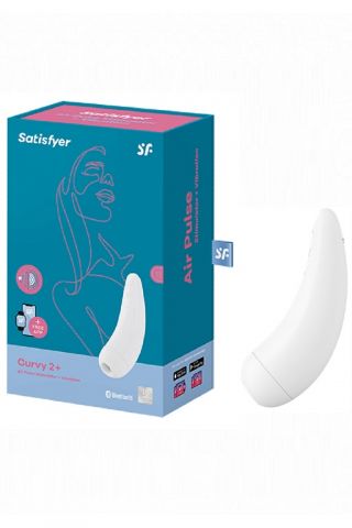вакуумный массажер с вибрацией satisfyer curvy 2 plus white 001876sa в Воронеже