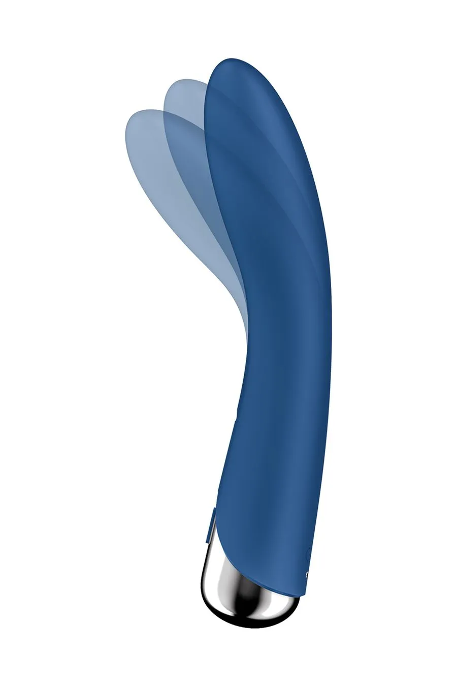вибратор для точки g с ротацией satisfyer spinning vibe 1, силикон, синий, 17,8 см в Воронеже
