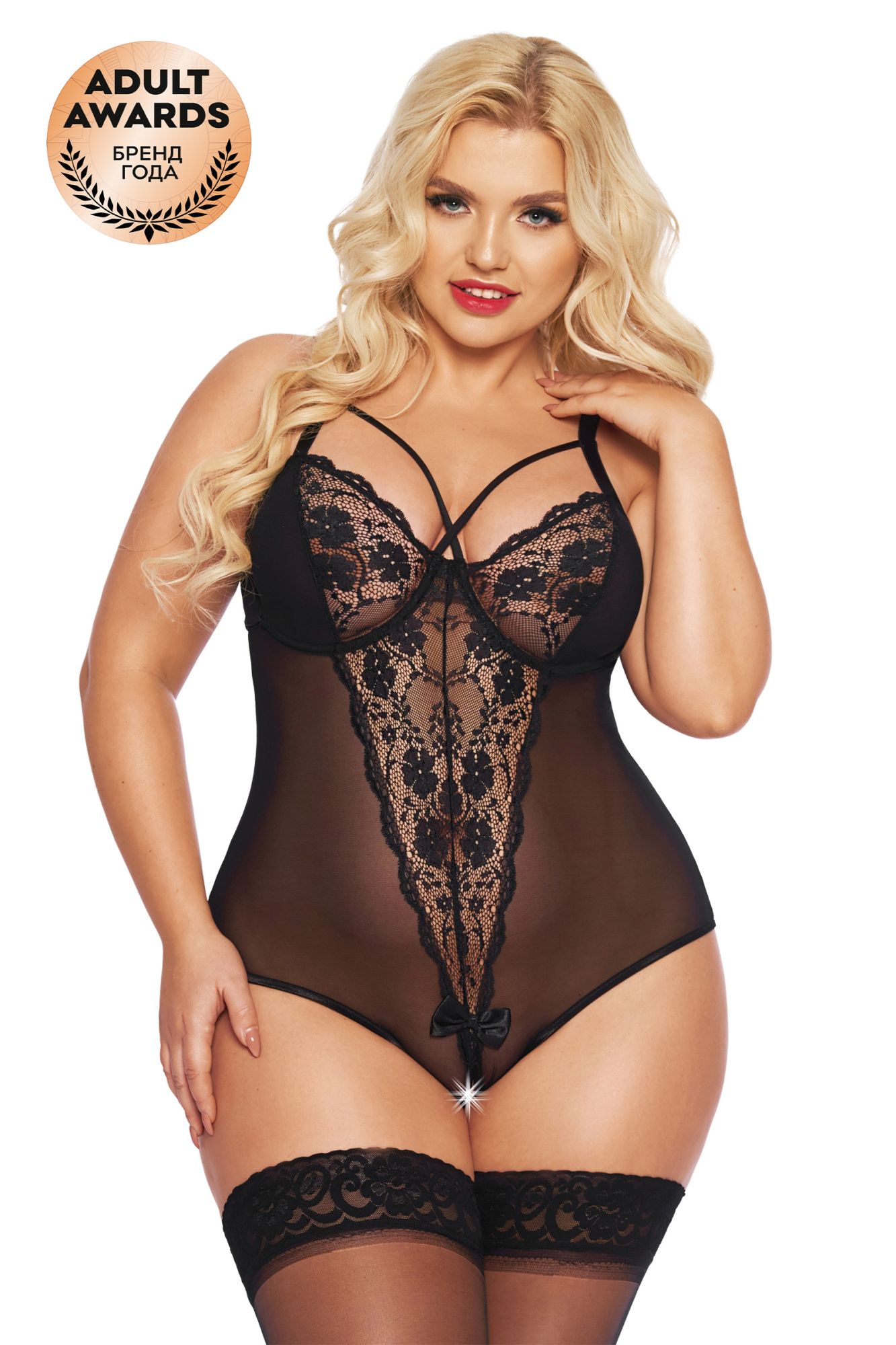 Эротическое боди softline collection amanda, черный, xl в Воронеже