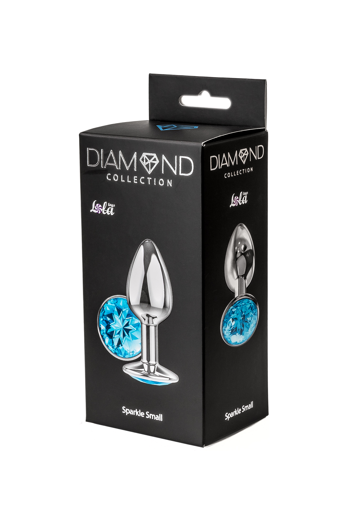 анальная пробка diamond light blue sparkle small 4009-04lola в Воронеже